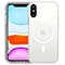 قاب شیشه ای شفاف Iphone Xs Max قابلیت شارژ با مگ سیف Clear Case with MagSafe